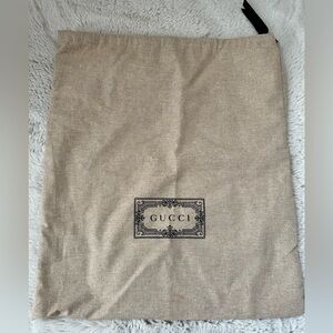 Gucci Tan Dust Bag
